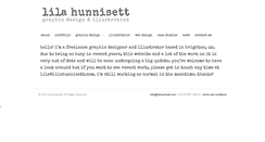 Desktop Screenshot of lilahunnisett.com